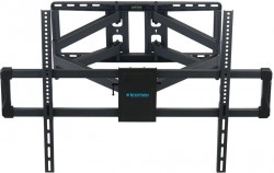 Кронштейн для телевизора Kromax ATLANTIS-75 черный 40"-90" макс.101кг настенный поворотно-выдвижной и наклонный