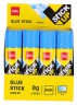 Клей-карандаш Deli EA20530 8гр корп.желтый/синий ПВП дисплей картонный цветной (исчезающий цвет) Stick UP