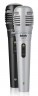 Микрофон проводной BBK CM215 2.5м черный/серебристый