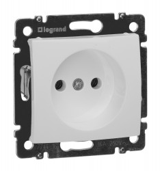 Розетка силовая Legrand Valena (774416) скрыт. белый