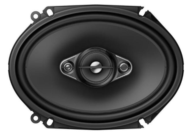 Колонки автомобильные Pioneer TS-A6880F 350Вт 4Ом 15x20см (6x8дюйм) (ком.:2кол.) коаксиальные четырехполосные