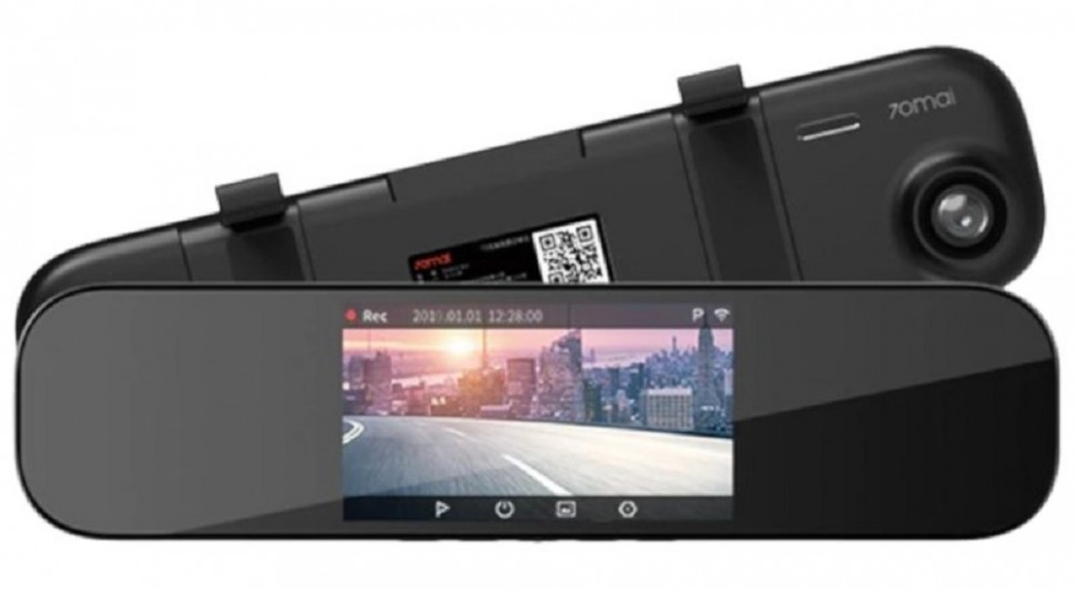 Видеорегистратор 70Mai MiDrive D04 черный 1600x2560 140гр. Hisilicon Hi3556V100