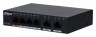 Коммутатор Dahua DH-PFS3006-4GT-60 4x100Mb неуправляемый