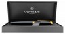 Ручка перьевая Carandache Leman Ebony (4799.272) black lacquered GP F перо золото 18K двухцветное подар.кор.