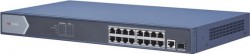 Коммутатор Hikvision DS-3E0518P-E/M 16G 2SFP 16PoE 125W неуправляемый