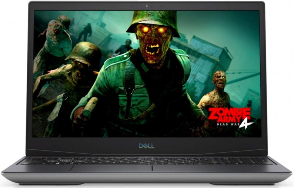 Ноутбук Dell G5 5505 Ryzen 5 4600H/8Gb/SSD256Gb/AMD Radeon Rx 5600M 6Gb/15.6"/FHD (1920x1080)/Windows 10/silver/WiFi/BT/Cam