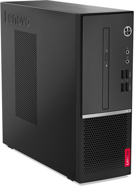 ПК Lenovo V50s-07IMB SFF i3 10100 (3.6)/8Gb/SSD256Gb/UHDG 630/DVDRW/CR/noOS/GbitEth/180W/клавиатура/мышь/черный