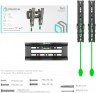 Кронштейн для телевизора Onkron TM1 черный 17"-43" макс.30кг настенный наклон