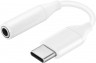 Переходник Samsung EE-UC10JUWRGRU Jack 3.5 (f)-USB Type-C (m) белый