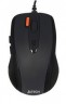 Мышь A4Tech V-Track Padless N-70FX черный оптическая (1600dpi) USB (7but)