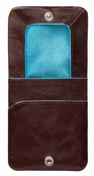 Монетница Piquadro Blue Square PU2636B2/MO коричневый натур.кожа