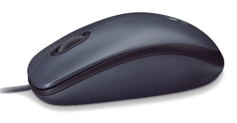 Мышь Logitech M90 черный/темно-серый оптическая (1000dpi) USB1.1 (2but)