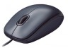 Мышь Logitech M90 черный/темно-серый оптическая (1000dpi) USB1.1 (2but)