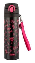 Термос Thermos JNT-550 0.55л. черный/рисунок (673992)