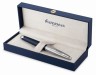 Ручка перьевая Waterman Carene Blue Leather (2099567) синий F перо золото 18K покрытое родием подар.кор.