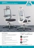 Кресло руководителя Бюрократ MC-W612N-H темно-серый TW-04 38-417 с подголов. крестовина металл хром пластик белый