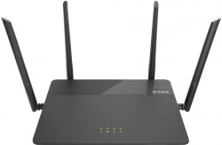 Роутер беспроводной D-Link DIR-878 (DIR-878/RU) AC1900 10/100/1000BASE-TX черный