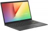 Ноутбук Asus VivoBook K413EQ-EB146T Core i5 1135G7/8Gb/SSD512Gb/NVIDIA GeForce MX350 2Gb/14"/IPS/FHD (1920x1080)/Windows 10/black/WiFi/BT/Cam