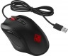 Мышь HP Omen 600 черный/красный оптическая USB (6but)