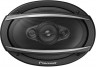 Колонки автомобильные Pioneer TS-A6980F 650Вт 90дБ 4Ом 16x24см (6x9дюйм) (ком.:2кол.) коаксиальные четырехполосные