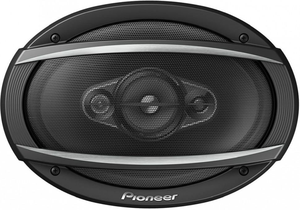 Колонки автомобильные Pioneer TS-A6980F 650Вт 90дБ 4Ом 16x24см (6x9дюйм) (ком.:2кол.) коаксиальные четырехполосные