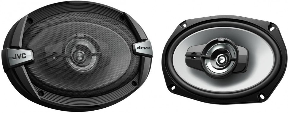 Колонки автомобильные JVC CS-DR693 500Вт 86дБ 4Ом 15x23см (6x9дюйм) (ком.:2кол.) коаксиальные трехполосные