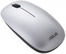 Мышь Asus MW201C серебристый/черный оптическая (1600dpi) беспроводная BT для ноутбука (2but)