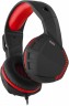 Наушники с микрофоном Sven AP-U989MV черный/красный 2.2м накладные оголовье