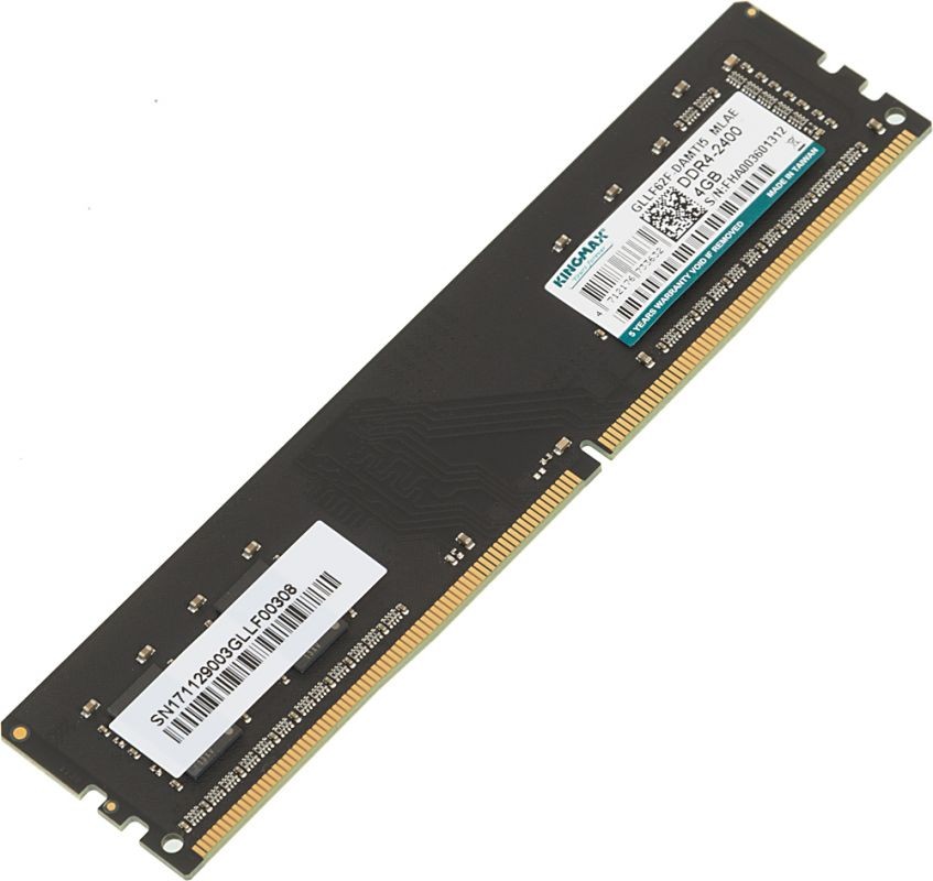 Память DDR4 4Gb 2400MHz Kingmax KM-LD4-2400-4GS RTL PC4-19200 CL16 DIMM 288-pin 1.2В
