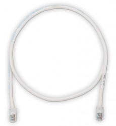 Патч-корд Panduit UTPCH3MY вилка RJ-45-вилка RJ-45 кат.5е 3м белый ПВХ