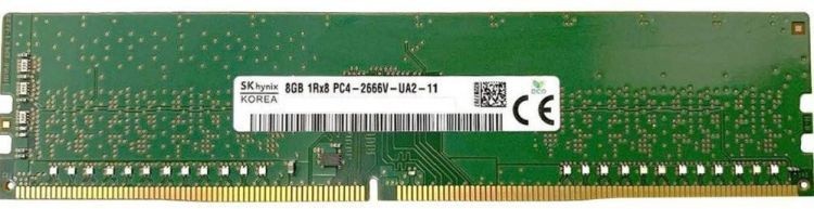 Память DDR4 8Gb 2666MHz Hynix HMA81GU6DJR8N-VKN0 OEM PC4-21300 CL19 DIMM 288-pin 1.2В original single rank