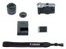 Фотоаппарат Canon EOS M6 черный/серебристый 24.2Mpix 3" 1080p WiFi 15-45 IS STM f/ 3.5-6.3 LP-E17 (с объективом)