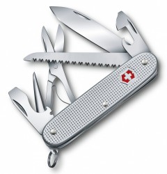 Нож перочинный Victorinox Farmer X Alox (0.8271.26) 93мм 10функций серебристый карт.коробка
