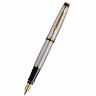 Ручка перьевая Waterman Expert 3 (S0951940) Stainless Steel GT F перо сталь подар.кор.