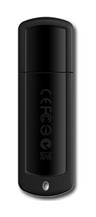Флеш Диск Transcend 64Gb Jetflash 350 TS64GJF350 USB2.0 черный