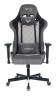 Кресло игровое Zombie VIKING 7 KNIGHT Fabric серый Loft ромбик текстиль/эко.кожа с подголов. крестовина металл