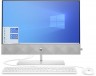 Моноблок HP Pavilion 24-k0006ur 23.8" Full HD Ryzen 3 4300U (2.7)/4Gb/SSD256Gb/RGr/CR/Windows 10/GbitEth/WiFi/BT/120W/клавиатура/мышь/Cam/белый 1920x1080