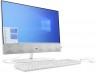 Моноблок HP Pavilion 24-k0006ur 23.8" Full HD Ryzen 3 4300U (2.7)/4Gb/SSD256Gb/RGr/CR/Windows 10/GbitEth/WiFi/BT/120W/клавиатура/мышь/Cam/белый 1920x1080