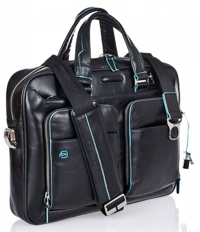Сумка Piquadro Blue Square CA2849B2/N черный натур.кожа