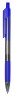 Ручка шариковая Deli EQ01930 Arrow авт. 0.7мм резин. манжета прозрачный/синий синие чернила