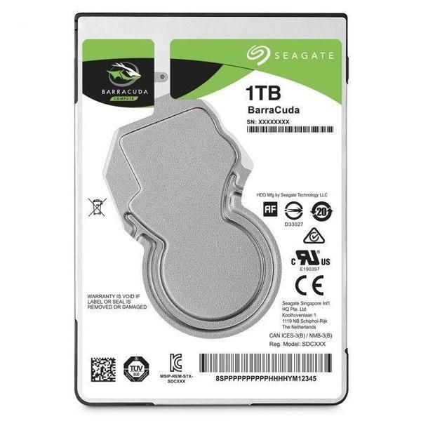 Жесткий диск Seagate Original SATA-III 1Tb ST1000LM049 Barracuda Pro (7200rpm) 128Mb 2.5"