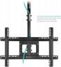 Кронштейн для телевизора Onkron N1L черный 32"-80" макс.68.2кг потолочный поворот и наклон
