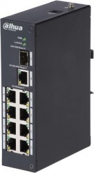 Коммутатор Dahua DH-PFS3110-8T 8x100Mb 1G неуправляемый