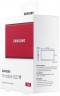 Накопитель SSD Samsung USB-C 2Tb MU-PC2T0R/WW T7 1.8" красный