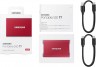 Накопитель SSD Samsung USB-C 2Tb MU-PC2T0R/WW T7 1.8" красный