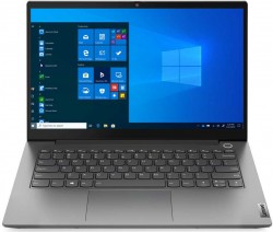 Ноутбук Lenovo Thinkbook 14 G2 ITL Core i5 1135G7/8Gb/SSD256Gb/Intel Iris Xe graphics/14"/IPS/FHD (1920x1080)/Windows 10 Professional 64/grey/WiFi/BT/Cam