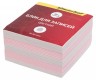 Блок для записей бумажный Silwerhof Эконом 701013 90х90х45мм 60г/м2 ассорти