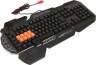 Клавиатура A4Tech Bloody B318 черный USB Multimedia for gamer LED (подставка для запястий)