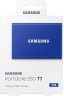 Накопитель SSD Samsung USB-C 2Tb MU-PC2T0H/WW T7 1.8" синий