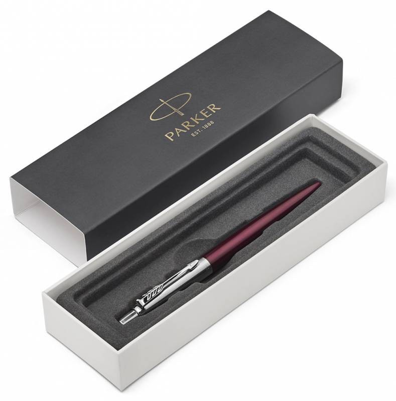 Ручка шариковая Parker Jotter Core K63 (1953192) Portobello Purple CT M синие чернила подар.кор.